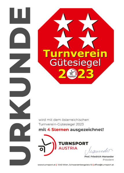 Turnverein-Gütesiegel_Urkunde_4-Sterne_2023